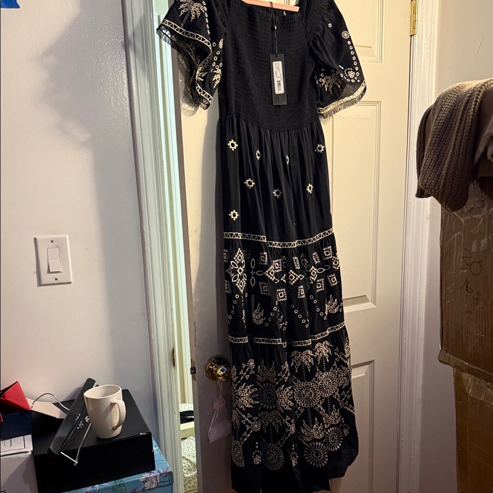 Kobi Halperin Black High Low Dress